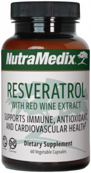  Resveratrol with red wine extract 60 vcaps