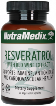 Resveratrol with red wine extract 60 vcaps