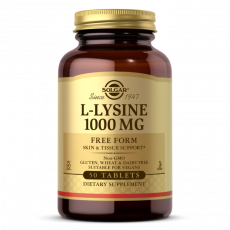 L-lysine 1000mg 50tabl Solgar