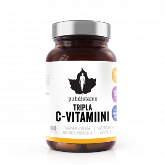Tripla C-vitamiiini 60 kaps