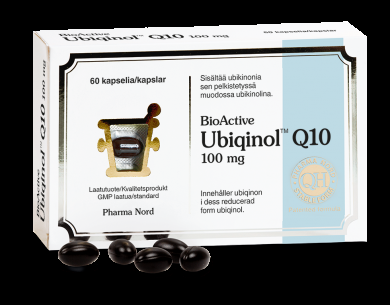 BioActive Ubiqinol™ Q10 100 mg 60 kaps